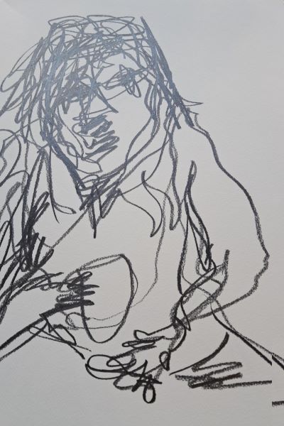 [2024] Untitled, Graphite on paper, Size Unknown